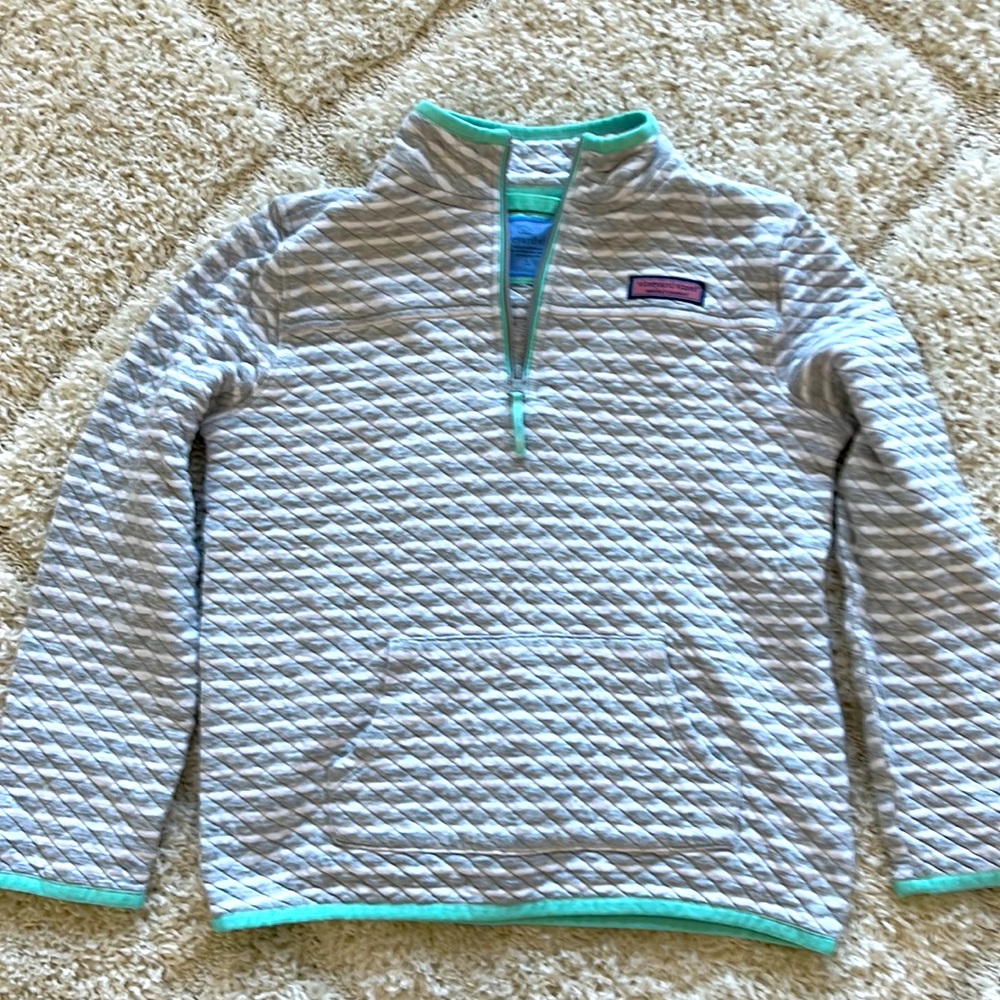 Girls Vineyard Vines 1/4 Zip Pullover